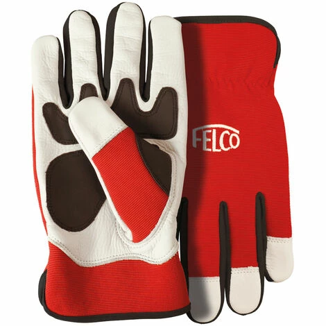 FELCO Arbeitshandschuhe mit Leder rot/wei§ Grš§e L atmungsaktiv Gartenhandschuhe FELCO Arbeitshandschuhe Mit Leder Rot/wei§ Grš§e L Atmungsaktiv Gartenhandschuhe -FELCO Shop 51789386 2